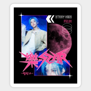 Felix Rock Star Stray Kids Magnet